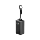 Energea Compac Arc 45W PD 10000mAh Power Bank Built-In USB-C Cable - Gunmetal [B]- بطارية متنقلة - انيرجيا - سعة 10000 - عدد 1 سلك شاحن تايب سي - شاشة رقميه - قوة 45 واط - كفالة 24 شهر