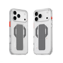 SkinArma Haxa MagSafe Case With Grip Stand for iPhone  17 Pro / 17 Pro Max - Clear [B]- سكين أرما كفر - سلسلة ايفون 17 - ماغ سيف - مسكة وستاند مغناطيس