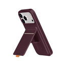 Green Lion Regal Magsafe Case For iPhone 18 Pro/ Max – Burgundy - كفر حماية عالية - سناتد + مكان للكروت - سلسلة ايفون 18 - ليفيلو