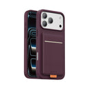 Green Lion Regal Magsafe Case For iPhone 18 Pro/ Max – Burgundy - كفر حماية عالية - سناتد + مكان للكروت - سلسلة ايفون 18 - ليفيلو