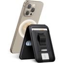 UGREEN Magnetic Wallet with Stand - Black [b] - محفظة ومسكة وستاند مغناطيس - ماغ سيف - يوجرين