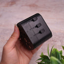 Anker 312 Outlet Extender – Black [D] - بلاك حائط دولي للسفر - انكر - 3 مخارج - 2 مخرجين يو اس بي - 1 مخرج تايب سي - كفالة 18 شهر