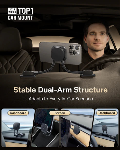 Baseus PrimeTrip C03s Magnetic Car Mount [D] - ستاند سيارة - بيسوس - ماق سيف