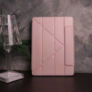 Magi Series Case for iPad With Apple Pencil Holder & Auto Sleep Wake - Pink - كفر ايباد حماية عالية - مكان للقلم - اكثر من وضعية للاستاند