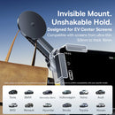 Baseus MaxView Magnetic Car Mount for Infotainment Screen – Grey [D] - ستاند سيارة للشاشة - دوران 360 درجة - ماغ سيف