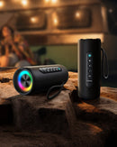 Baseus VO20 Portable Speaker – Black [D] - سبيكر مكبر صوت - بيسوس - كفالة 24 شهر