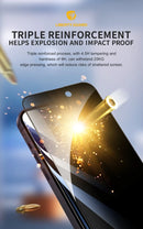 Liberty Guard Privacy Sapphire Coating  - حماية شاشة - سوداء خصوصية برايفسي - مقاومة لحرارة الجهاز الداخلية - لجميع اطراف الجهاز - مع عدة التركيب - مقاومة للغبار والاتربة و الصدمات