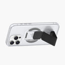 Snap Grip with Magsafe Strong Magnetic Clear Case [H] كفر حماية -ماغ سيف - ماسكه وستاند بالطول والعرض - مغناطيس - شفاف