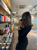 Black Glitter Case for iPhone - كفر جليتر - أسود