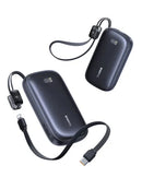 Baseus FC31 Power Bank 20000mAh 45W with 2 USB-C Cables – Black [D] بطارية متنقلة - بيسوس - سعة 20000 - عدد 1 سلك شاحن تايب سي - شاشة رقميه - قوة 45 واط - كفالة 24 شهر