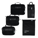 Travelest 5-Piece Compression Packing Cubes Set [T]  - مجموعة منظمات السفر القابلة للضغط (5 قطع) من ترافيليست