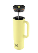 24Bottles - Straw Cup 800ml Citrus [F] - مطارة حافظة للحرارة