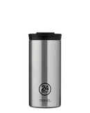 24Bottles Travel Tumbler 600ml - Steel [F] - كوب حافظ للحرارة - مناسب للسفر والرحلات