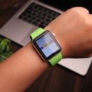 Silicon Watch Band for Apple Watch - Light Green - سير ساعة ابل ووتش