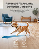 Eufy Indoor Cam E30 Pan & Tilt 4K -White [D] - كاميرا داخلية منزلية - يوفي انكر - كفالة 24 شهر