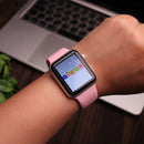Silicon Watch Band for Apple Watch - Pink - سير ساعة ابل ووتش