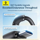 Baseus Ultra-Fast 3-in-1 USB-A to M+L+C 3.5A 1.3m Charging Cable – Black [D] - كيبل 3 في 1 - تايب سي - ايفون - ميكرو - طول 1.3 متر