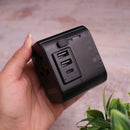 Anker 312 Outlet Extender – Black [D] - بلاك حائط دولي للسفر - انكر - 3 مخارج - 2 مخرجين يو اس بي - 1 مخرج تايب سي - كفالة 18 شهر