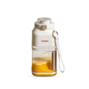 Powero+ Classic blend portable jumbo blender 1litre with 10 blades – White [O] - مطارة خلاط + شحن تايب سي - موتور قوي - سعة 1 ليتر -  باورو