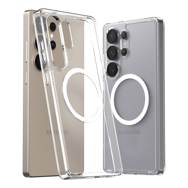 Araree Samsung S25 Duple Magsafe Case - Clear [A] - كفر حماية عالية - سامسونج اس 25  - ماغ سيف - شفاف