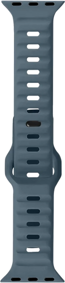 PAWA - Lagos Premium Soft Silicon Straps - Marine Blue - سير ساعه أبل واتش