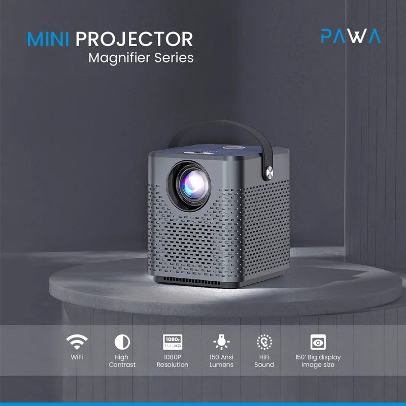 PAWA Magnifier Series Projector 1080P [O] - بروجكتور متنقل - باوا - كفالة 24 شهر