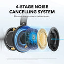 Anker Soundcore Space One Pro Wireless Headphones - Black [SH] - سماعة رأس بلوتوث - عزل ضوضاء نشط - انكر - كفالة 18 شهر