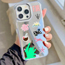 Noufa Mirror Case with Your Customization Picture - كفر مراية - الكفر + التصميم + الطباعة - سيتم التواصل معكم لتحديد الكلمات والالوان والصور