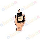 332 - Sticker 3M - With or Without Case - ستيكر ثلاثي الابعاد - لصق ثري ام - مخصص للهواتف - جاهز للتسليم - يمكنكم اختيار مع كفر شفاف او بدون كفر