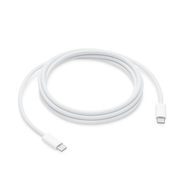 Apple USB-C 240W Charge Cable 2M - سلك شحن - تايب سي الى تايب سي - طول 2 متر - قوة 240 واط - ابل - كفالة 12 شهر