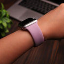 Silicon Watch Band for Apple Watch - Purple - سير ساعة ابل ووتش
