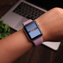 Silicon Watch Band for Apple Watch - Purple - سير ساعة ابل ووتش