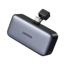 UGREEN 5000mAh 22.5W Built-In USB-C Power Bank with LED Display [b] - بطارية متنقلة - مع شاحن تايب سي - لاجهزة الاندرويد والايفون 15/16 - ستاند - شاشة رقمية - سعة 5000 مللي امبير - قوة 20 واط - كفالة 12 شهر