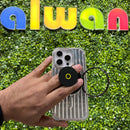 Baseus MagPro Series II Magnetic Ring Phone Holder - Black [D] - مسكة دائريه مغناطيس وستاند + ماغ سيف