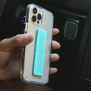 Tiffany Grip with Clear Case and Grip Horizontal, Vertical and Magnetic Stand - كفر حماية مع مسكة وستاند جانبي ورأسي ومغناطيس للسيارة