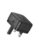 Baseus Palm Fast Charger 1C 30W - Cluster Black (with Baseus Cable USB-C to USB-C 60W) [D] - شاحن حائط  - قوة 30 واط - بيسوس - تايب سي