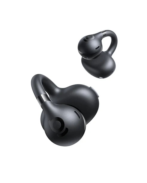 Baseus Bass BC1 Open-Ear TWS Earbuds – Black [D]-  سماعة بيسوس - بلوتوث - كفاله 12 شهر