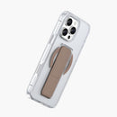 Snap Grip with Magsafe Strong Magnetic Clear Case [H] كفر حماية -ماغ سيف - ماسكه وستاند بالطول والعرض - مغناطيس - شفاف