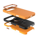 Levelo Fiora MagSafe Liquid Silicone Case With Pattern For iPhone17 Pro / 17 Pro Max [O] كفر حماية عالية - ليفلو - ماق سيف