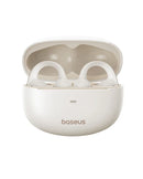 Baseus Bowie MC1 OL Open-Ear TWS Earbuds – White [D]-  سماعة بيسوس - بلوتوث - كفاله 12 شهر