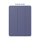 KAKU Leather Case with Pencil Slot for iPad - purple - كفر ايباد - ستاند - مع مكان للقلم