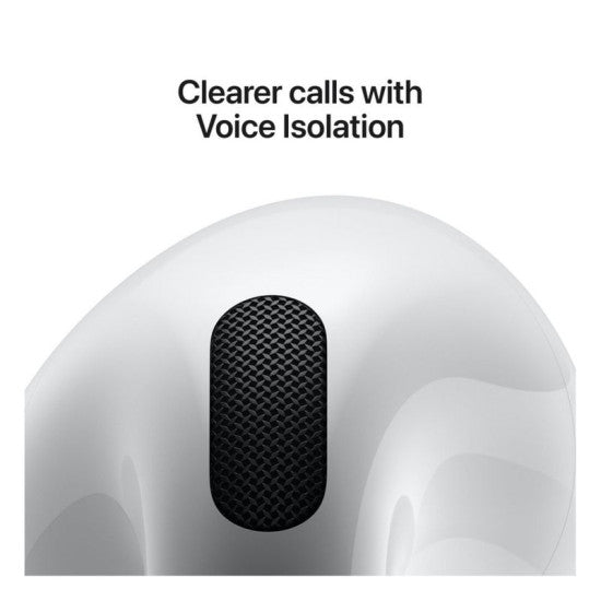 Apple AirPods 4 Earbuds with Active Noise Cancellation - 2024 [F] - سماعة ابل ايربودز 4 - 2024 - خاصية عزل الضوضاء - تايب سي - كفالة 12 شهر