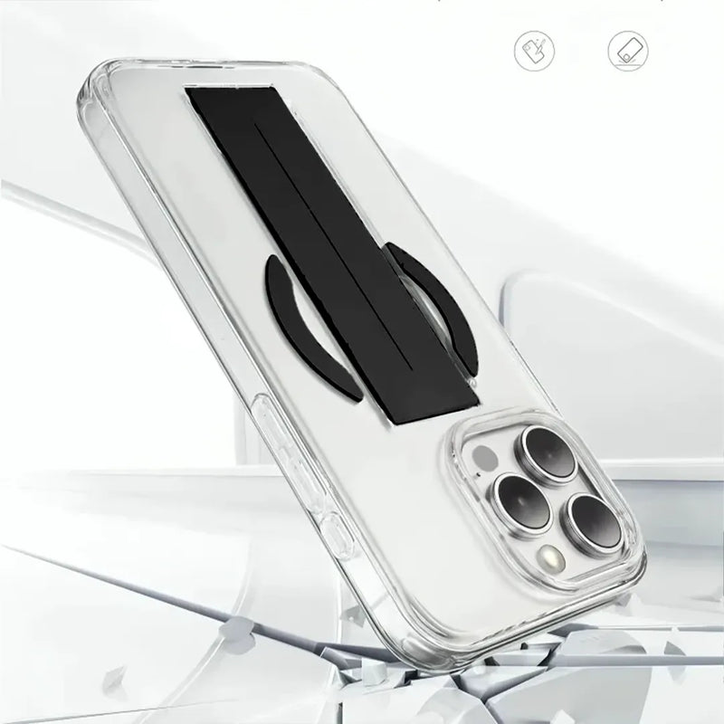 GRIPP Holdit Apple iPhone with MagSafe Case - Black - iPhone 16/16 Plus/16 Pro/16 Pro MAX [H]- كفر حماية عالية - مع ماغ سيف - ماسكة