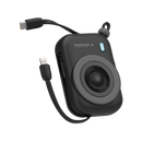 Wonder Mini Magsafe Powerbank | Black [O] - بطارية متنقلة - باوا - سعة 10000 - سلك شاحن ايفون + تايب سي - مع ماغ سيف - كفالة 24 شهر