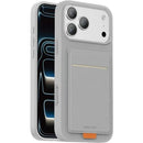 Green Lion Regal Magsafe Case For iPhone 18Pro / Pro Max - Silver - كفر حماية عالية - سناتد + مكان للكروت - سلسلة ايفون 18 - ليفيلو