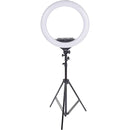 Selfie Stand with Led Ring Light RL 14 [H] - ستاند تصوير مع اضاءة  + 3 حامل للهاتف