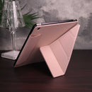 Magi Series Case for iPad With Apple Pencil Holder & Auto Sleep Wake - Pink - كفر ايباد حماية عالية - مكان للقلم - اكثر من وضعية للاستاند
