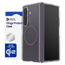 Araree Duple 360 Magsafe Cover For Z Fold 8 Ultra-Clear Violet [BU] - كفر سامسونج  - حماية عالية - ماق سيف