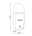 Yesido Km29 Wireless Carplay Adapter -5g/2.4G Dual-Band WiFi, Ota Upgradable - وصلة كار بلاي - بلوتوث - 2 في 1 - يو اس بي + تايب سي - كفالة 12 شهر