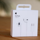 Apple EarPods with USB-C Connector سماعة ابل - الاصلية - منفذ شحن الجهاز تايب سي - لأجهزة أيفون  15 / 16 وأجهزة الأيباد برو - كفالة 12 شهر